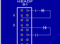 Check diode forward voltage with the CableEye harness tester.