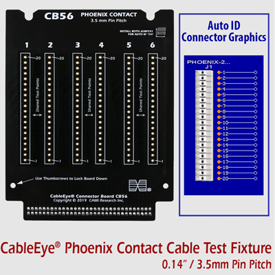 CB56, Phoenix Contact Test Fixture, Cable & Harness Testers